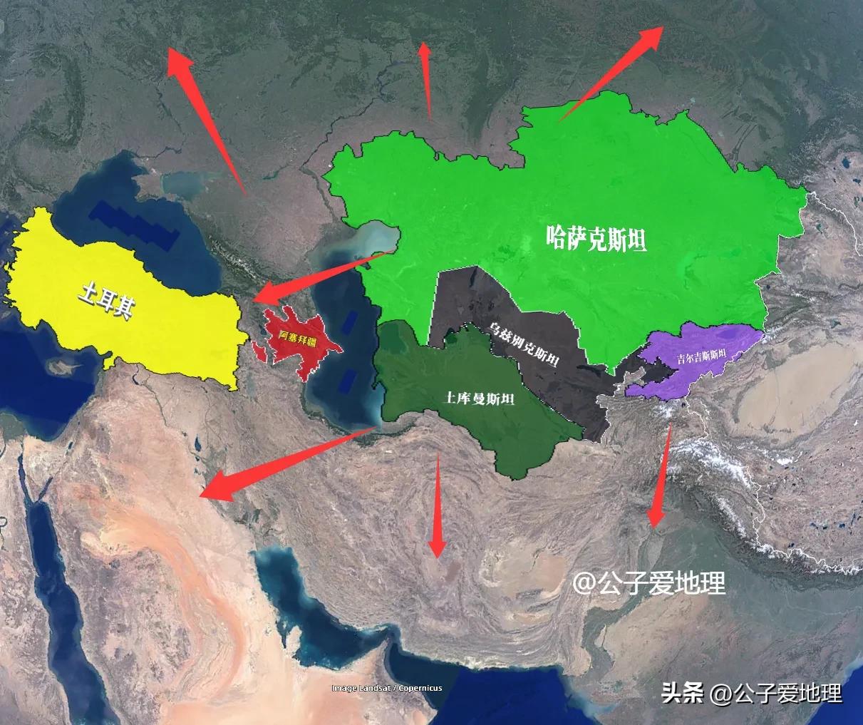 为什么半个欧亚大陆都在说突厥语？半个大陆的语言它是怎么出现的。
为什么半个欧亚大