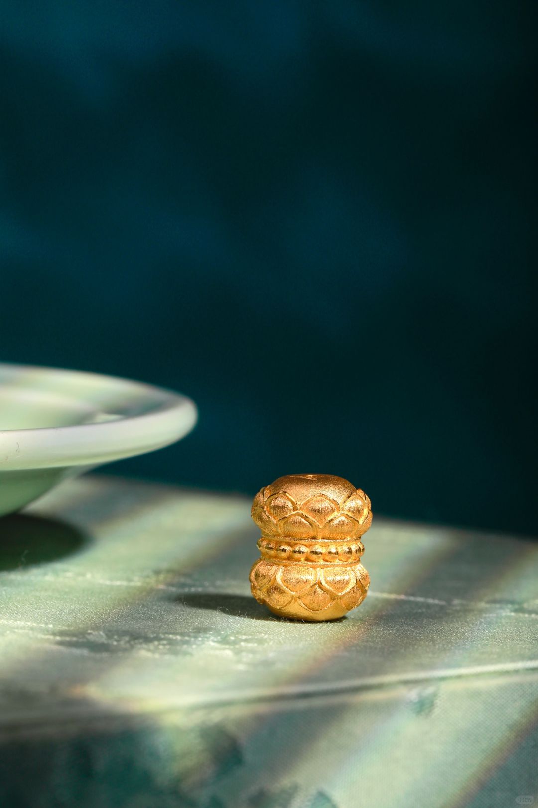 黄金路路通|金陵造物处的古法金双座莲