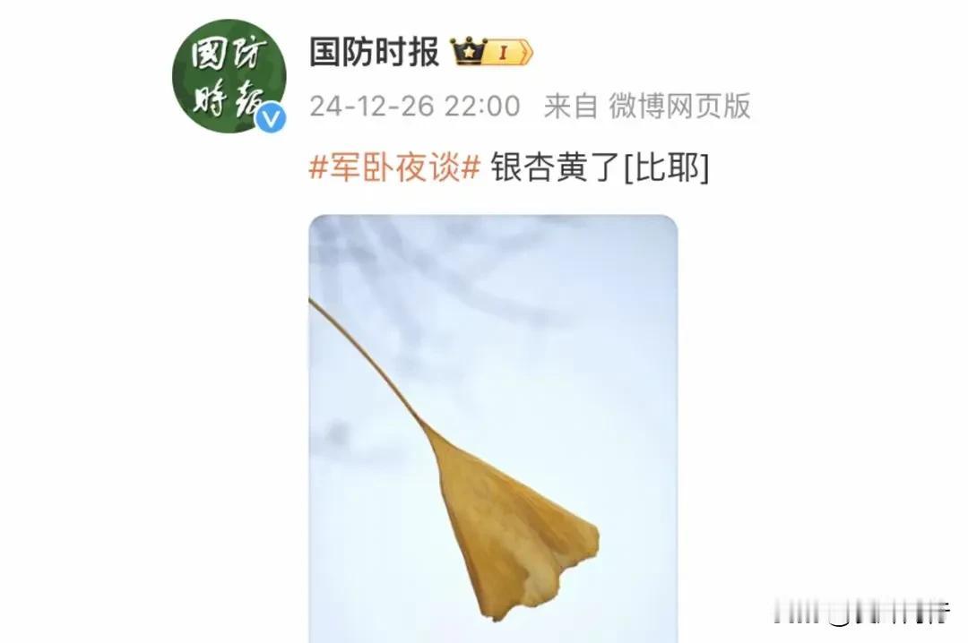 哈哈哈！官方也玩梗！
这一次，国防时报，在视频中发布了一张图片。
图片中是一枚银