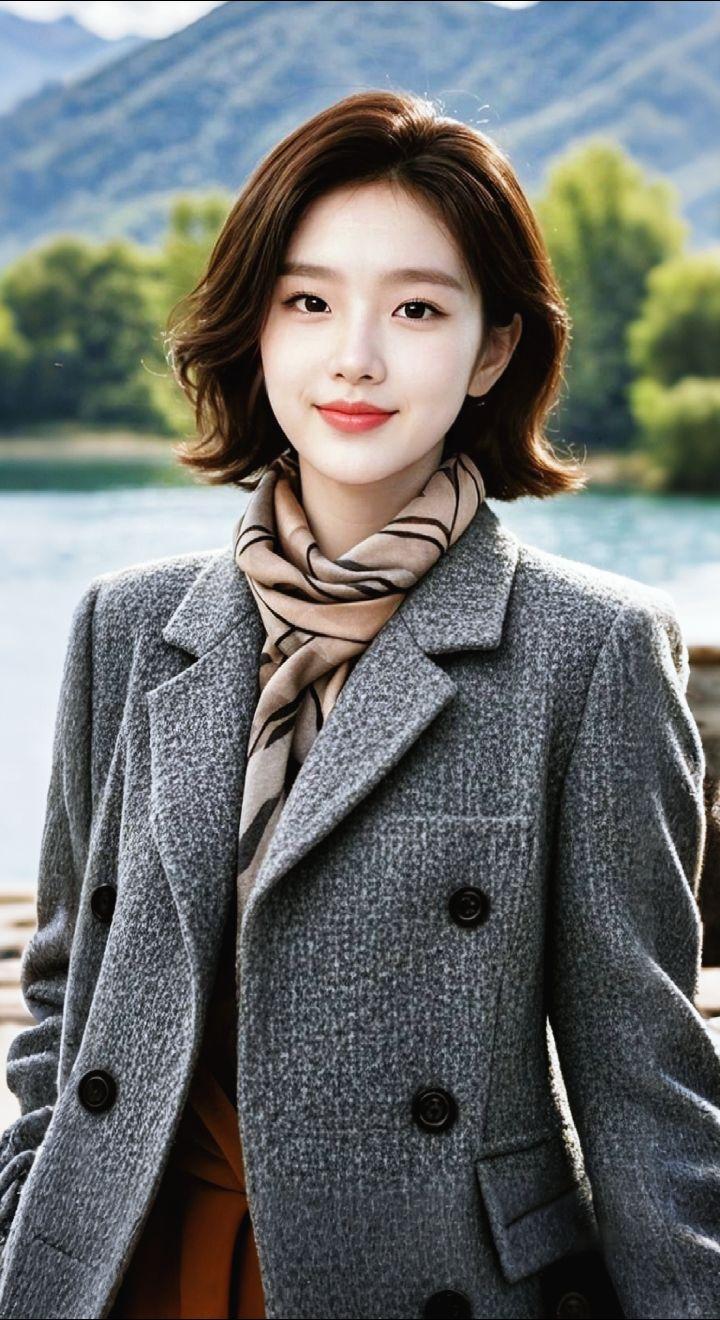 AI扩图 AI湖畔雅韵