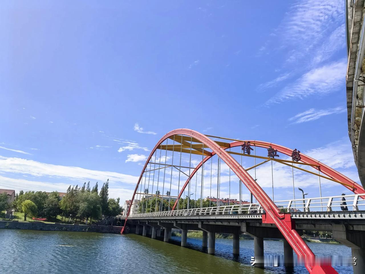 今天，青岛耄耋老太又去了洙河公园，这是我第3次来洙河公园玩。

我从桥上、桥下，