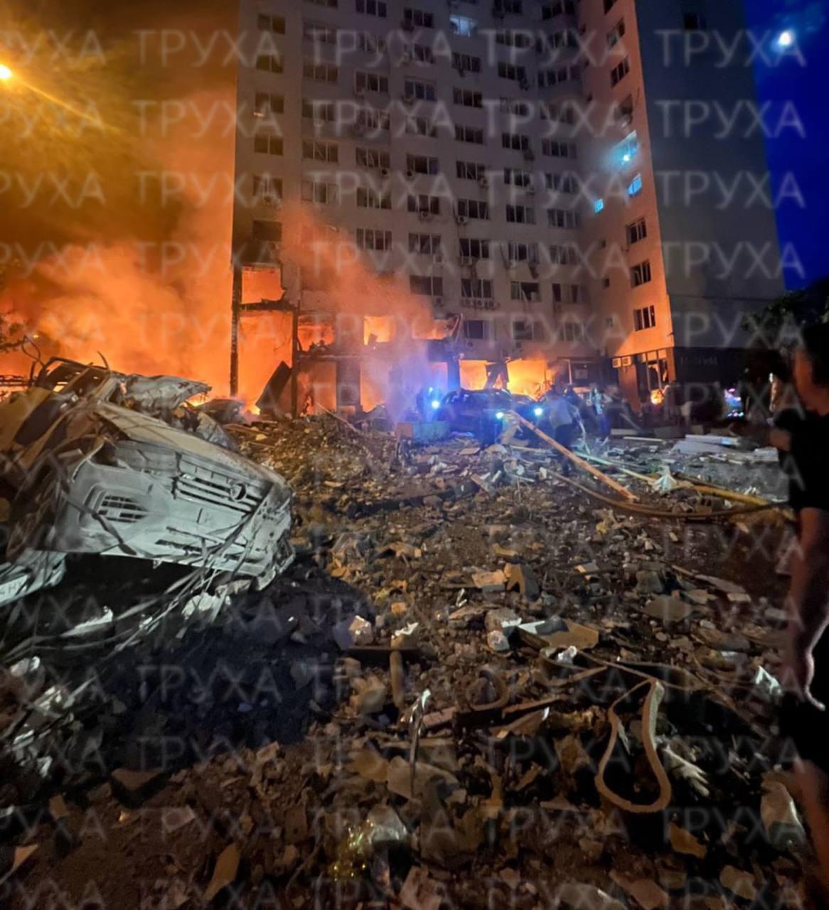 俄罗斯夜间向基辅及周边地区发射了弹道导弹和无人机，造成至少8人死亡，数十人受伤。