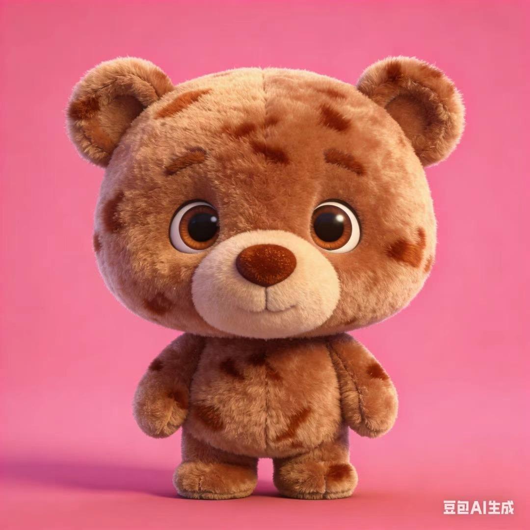 记录我的2026开年我正在学Ai的路上，这两只小熊是我用Ai做出来的，大家看看哪
