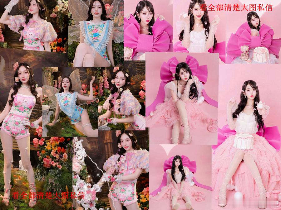 艳丽的裙子搭配白丝... ​​​