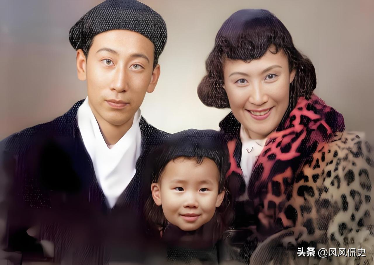 1966年，“京剧皇后”言慧珠，她牵着11岁的儿子，跪在丈夫俞振飞面前：“请你一