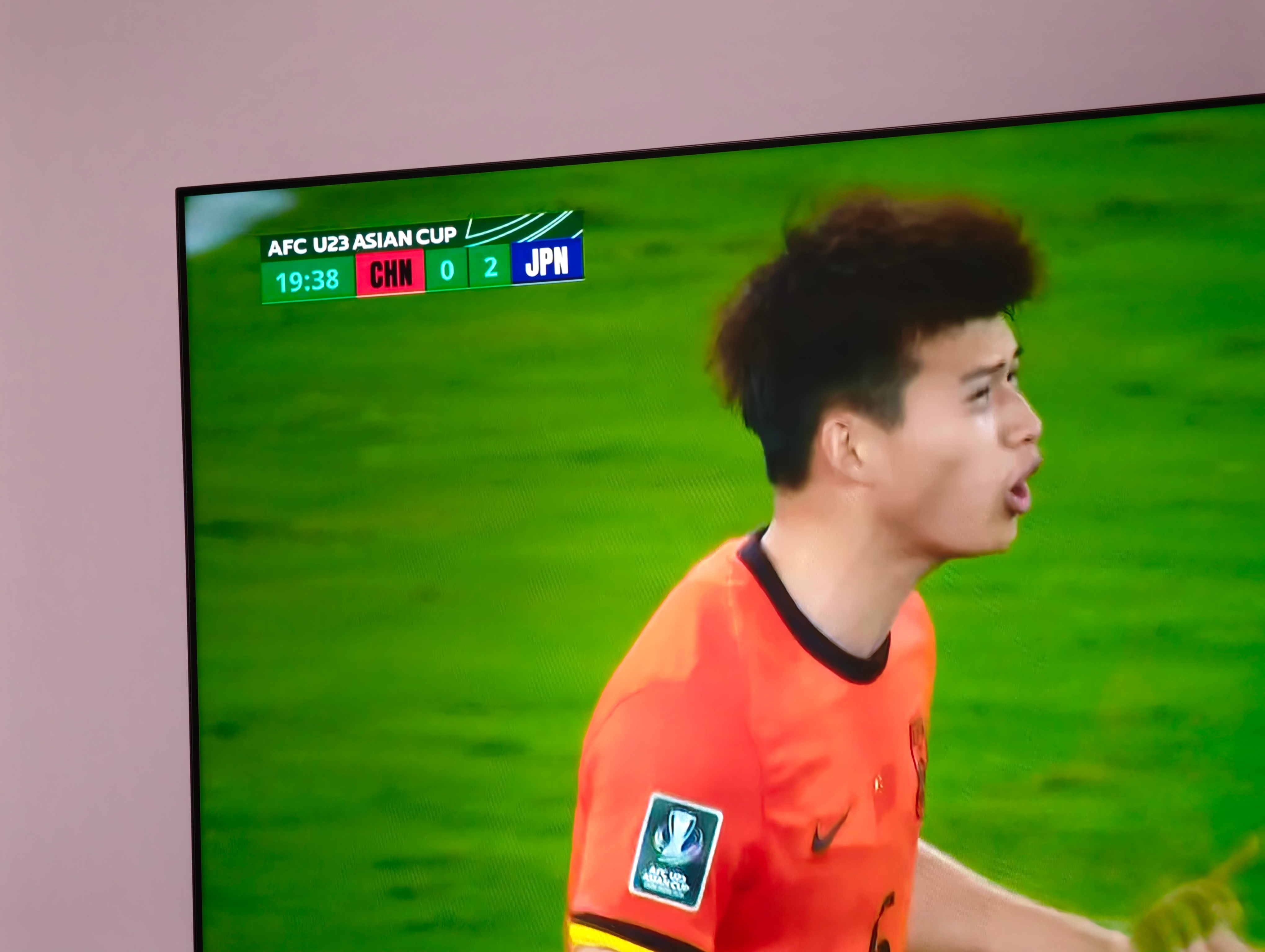 我去，不到十分钟，日本又进一个，2个球国足就有点难了U23国足vs日本熬夜看u2