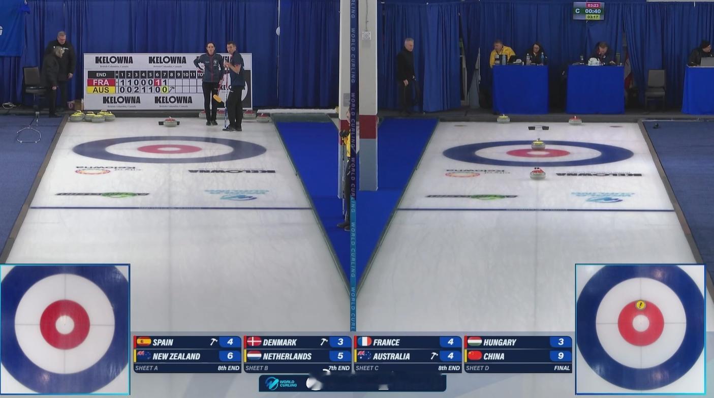 米兰冬奥会冰壶落选赛 明天对手法国和澳洲奇女子队目前4-4 