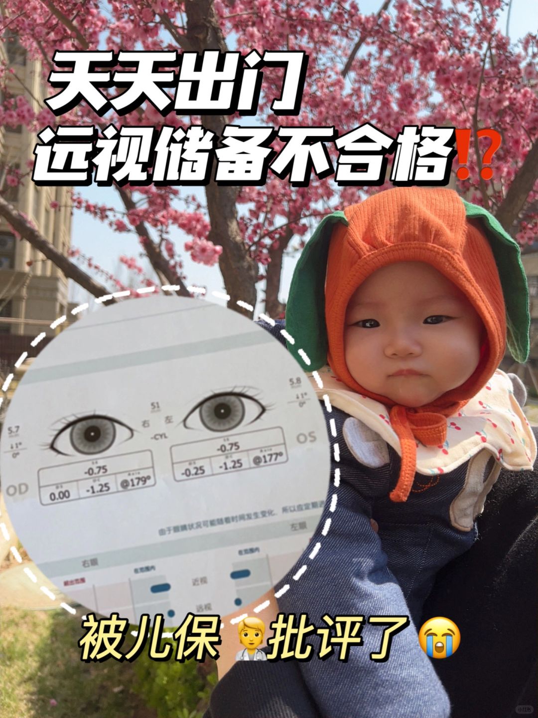 去了眼科才知道，原来户外2小时我理解错了！
