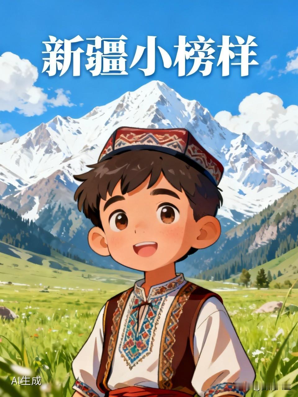 7岁新疆小主持人的梦想，知识储备是内地同龄人的榜样这个7岁的新疆小主持人，有着超