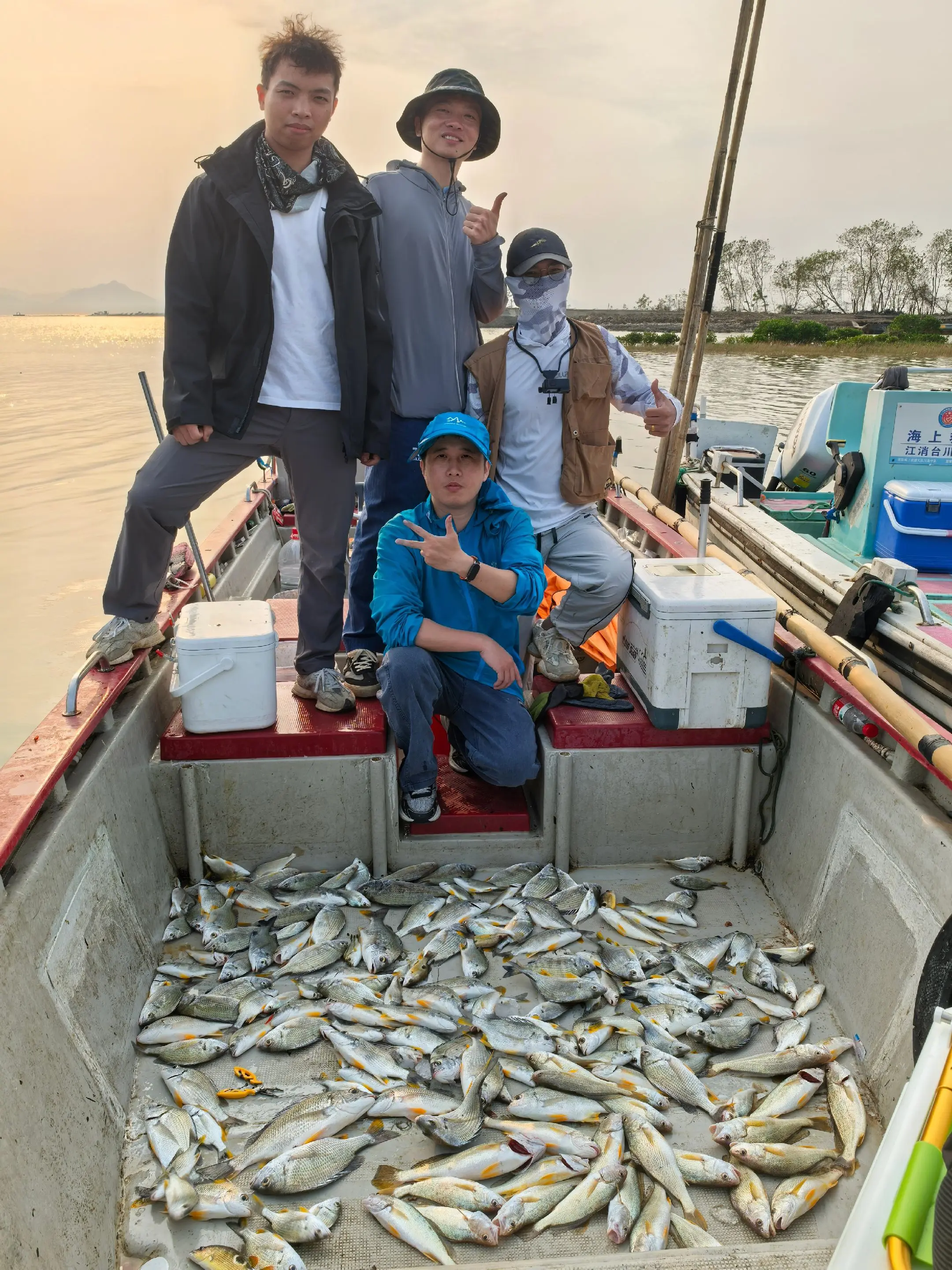 4位大师又爆钓！😄