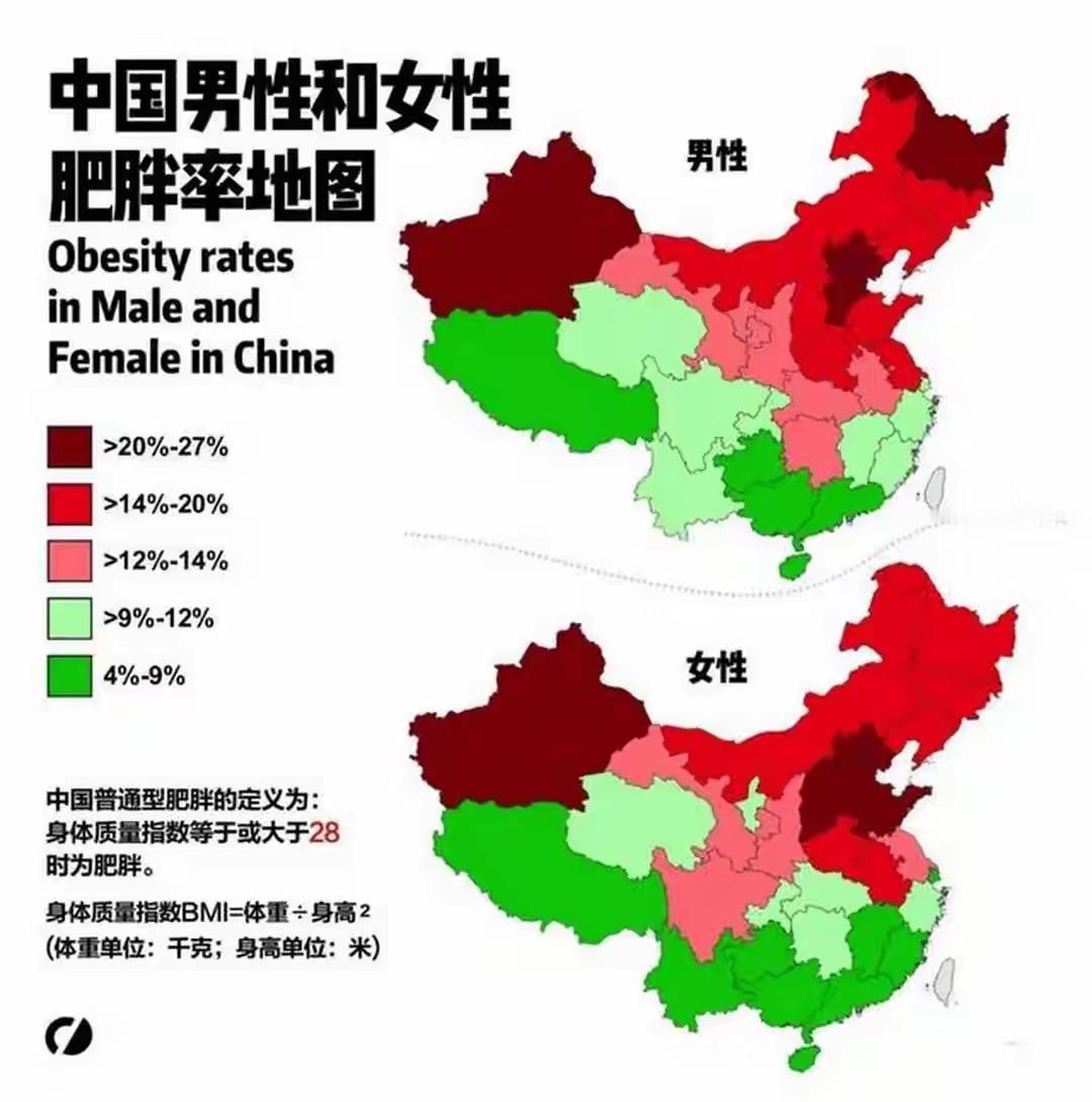 中国肥胖人口超美国？你身边的