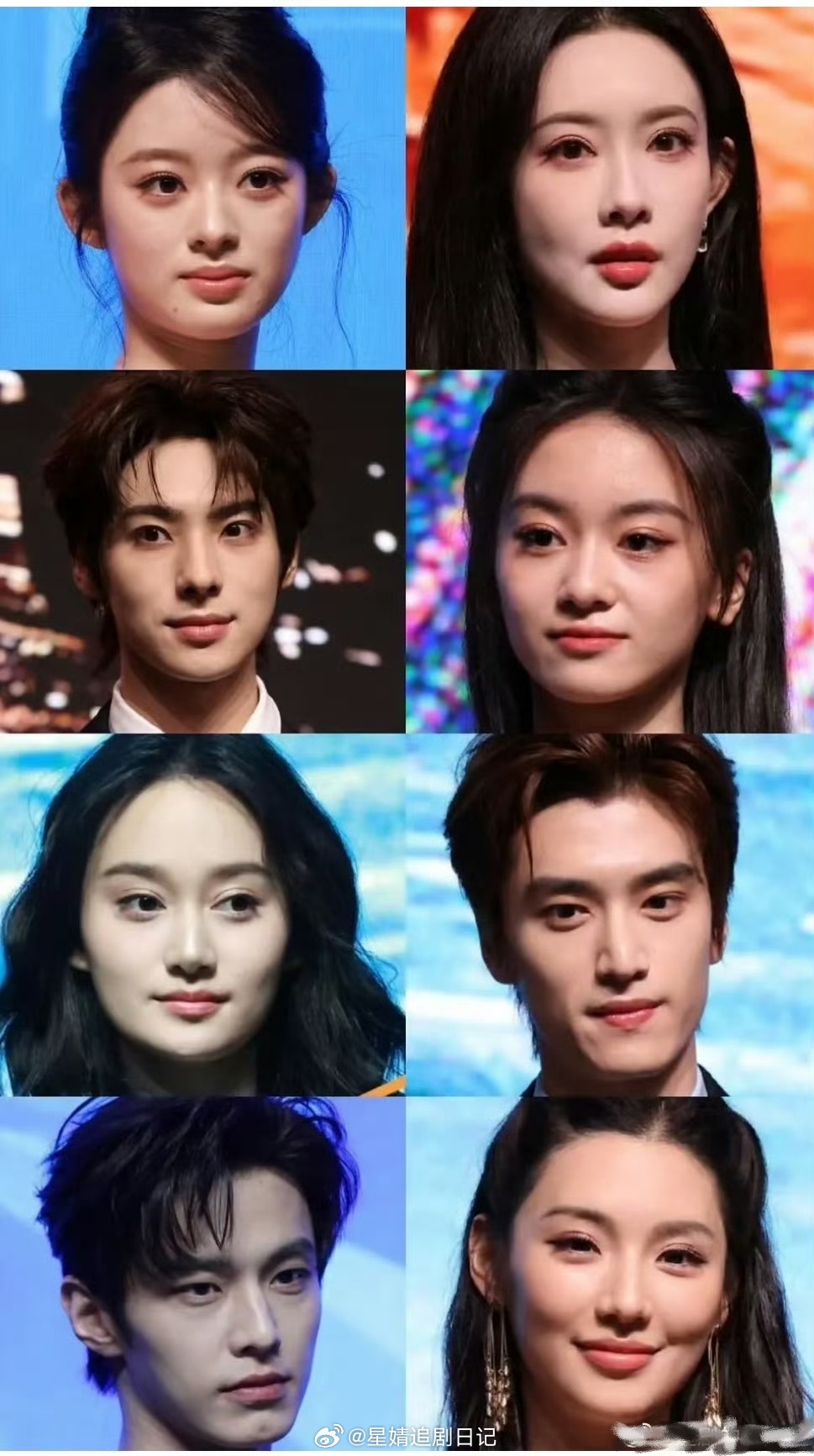 耀客华影耀彩新剧盛典怼脸生图🈶 这…一时有点难评 黄杨钿甜、孟子义、颜安、姜来