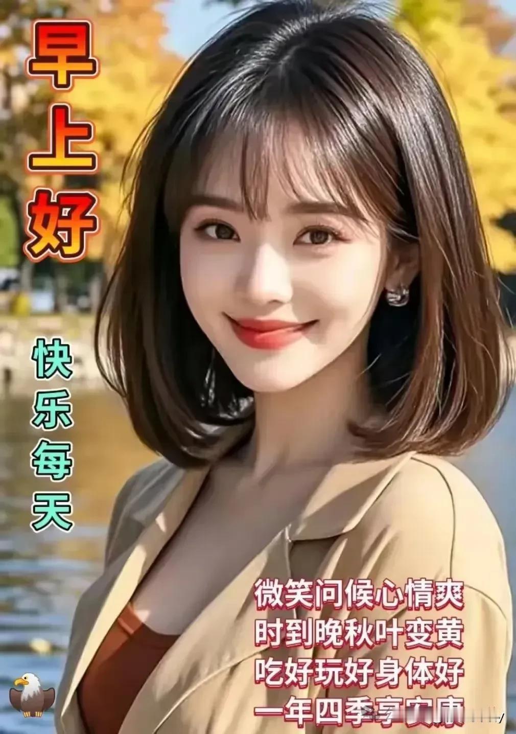青山映月色
田园沐霞光

田园沐霞光
山水衔夕阳

碧水映皓月
田园沐霞光

田