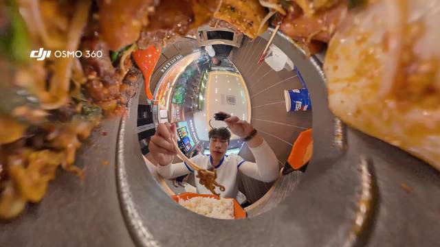 用360打开我的世界#大疆osmo360#