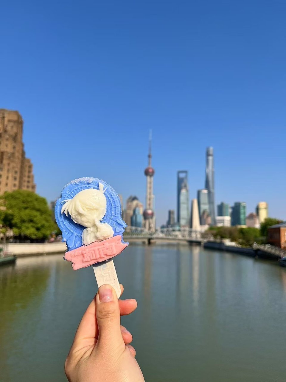 用雪糕告别上海的夏天我的天，这样的雪糕简直不要太萌了，我感觉吃上这么一款雪糕，我