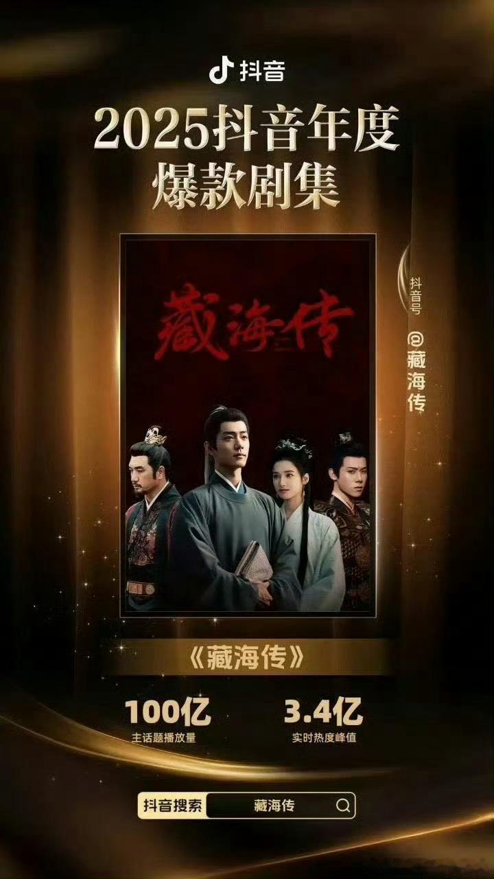 抖音认证：爆款！酷云认证：爆款！微博X云合认证：爆款！藏海传认证微博爆款剧集 ​