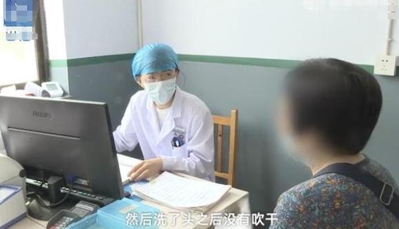 一名33岁的女子在洗头后骑车出行，没想到竟突发面瘫，脸部僵硬无法控制，生活瞬间陷