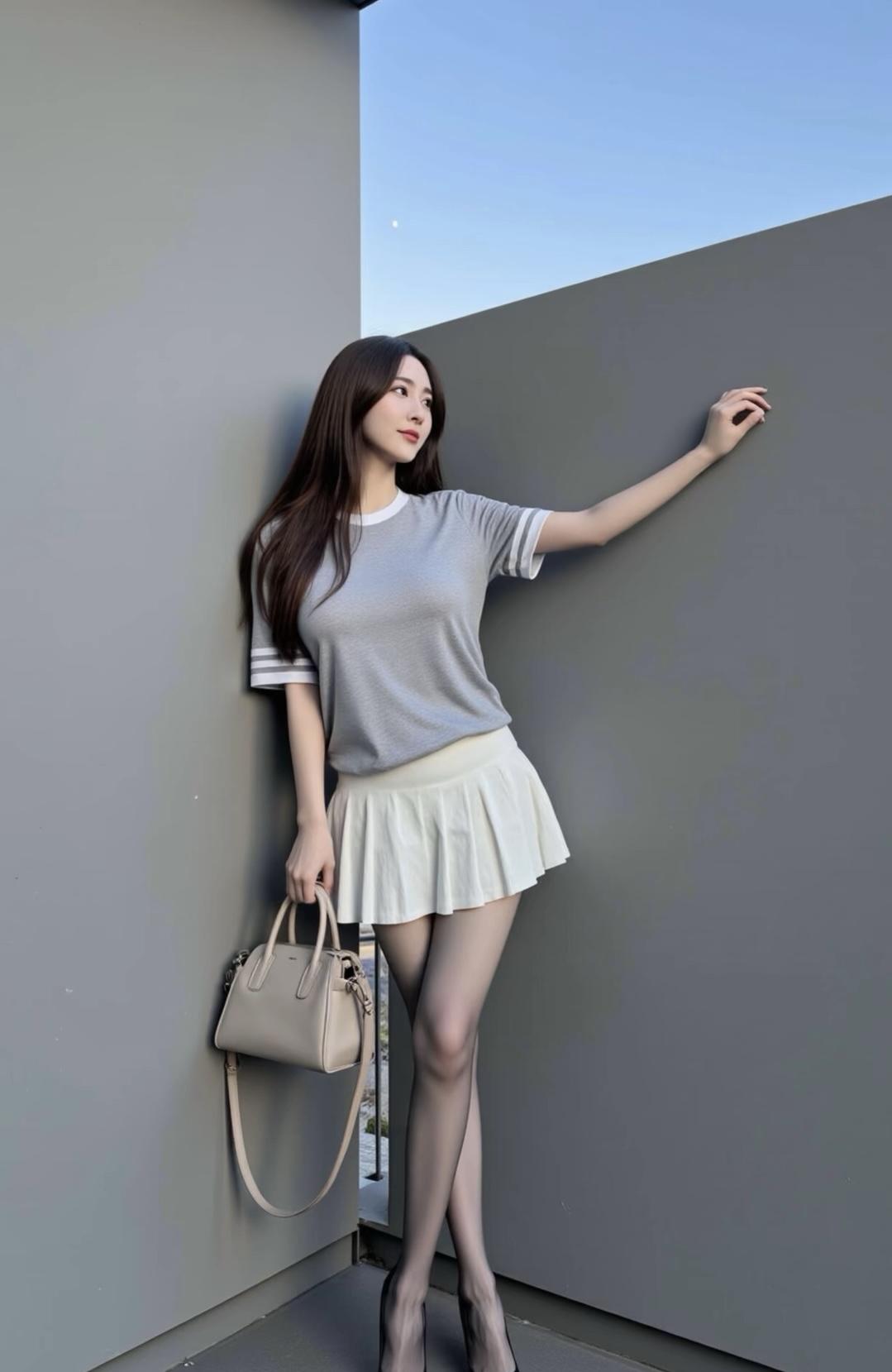 都市时尚女孩，黑色紧身装搭配高跟鞋，自信满满！高跟鞋要怎么搭配才好看 为什么女生