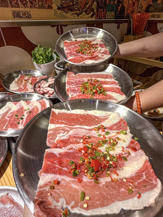 咱就说🤣谁能拒绝这样的自助烤肉。。。