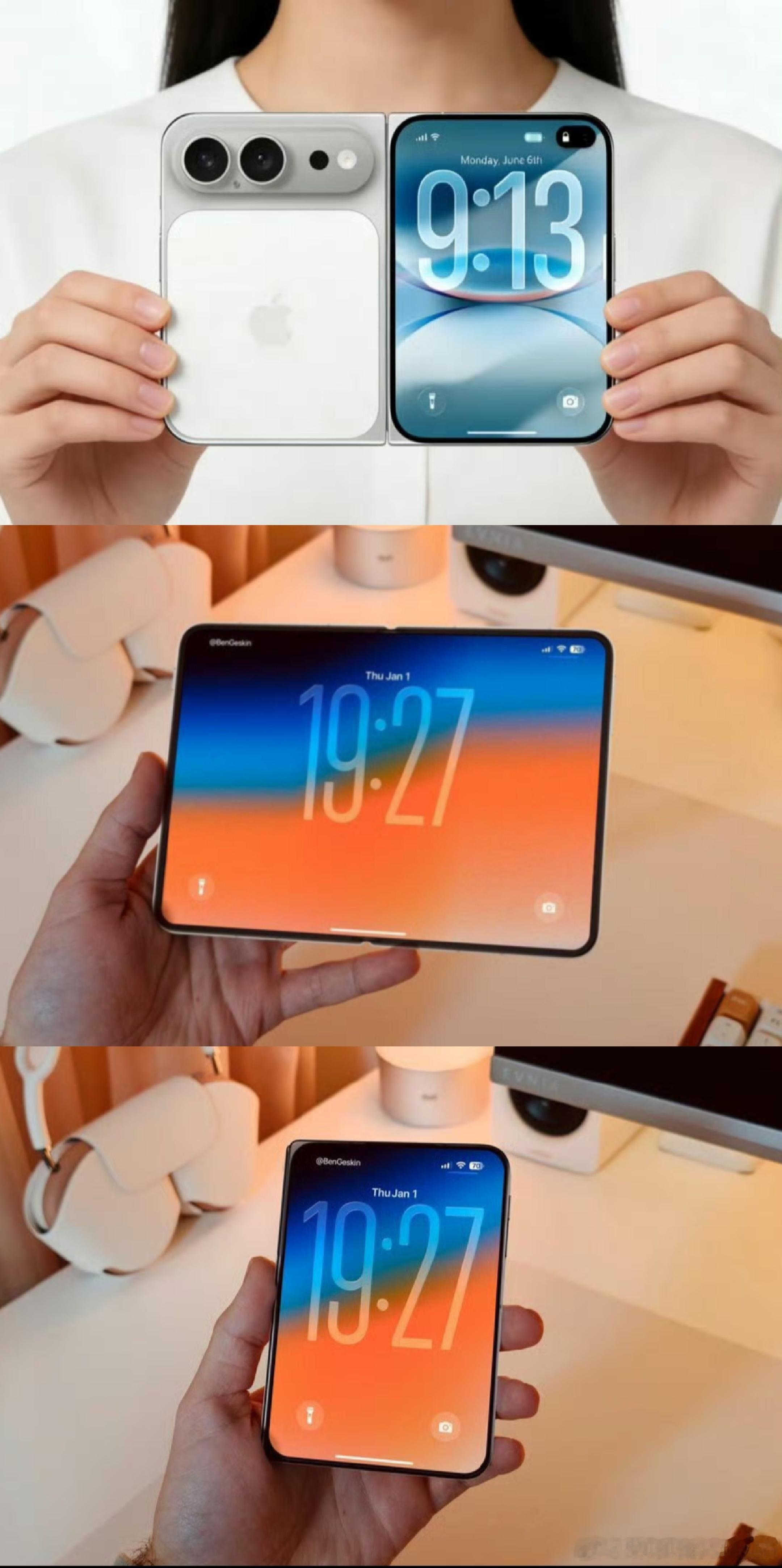 不管是那种背板设计，基本上可以确定是“阔折叠”了。词条下面没见到当时Pura X