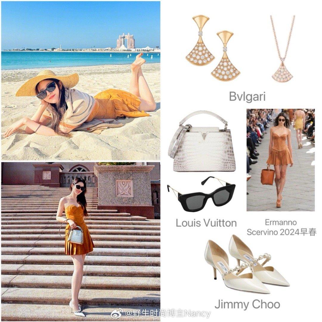 #刘亦菲晒阿布扎比随拍#刘亦菲晒阿布扎比随拍，异域风情下的她也很美！ ​​​