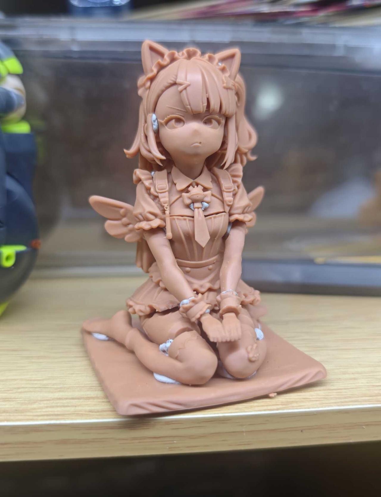 红蜡熟女
红蜡系几好既，五洗点打磨就呢个精度了，但系
3D打印 红蜡 假组 绝区