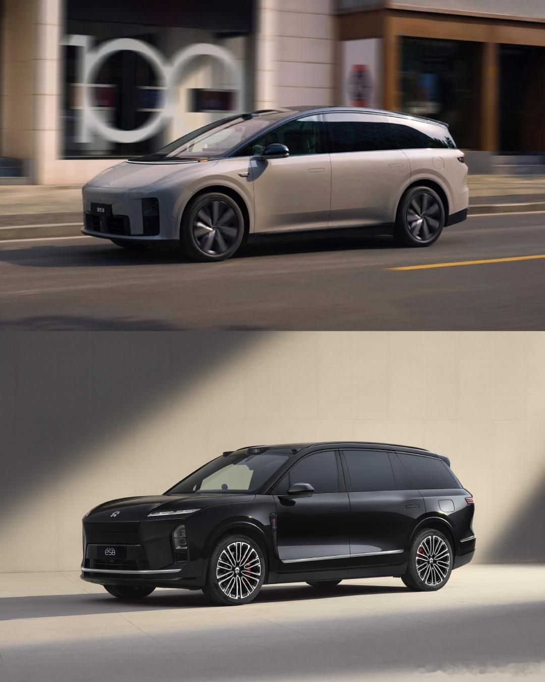 全新蔚来ES8 vs 理想i8Front & Back ​​​