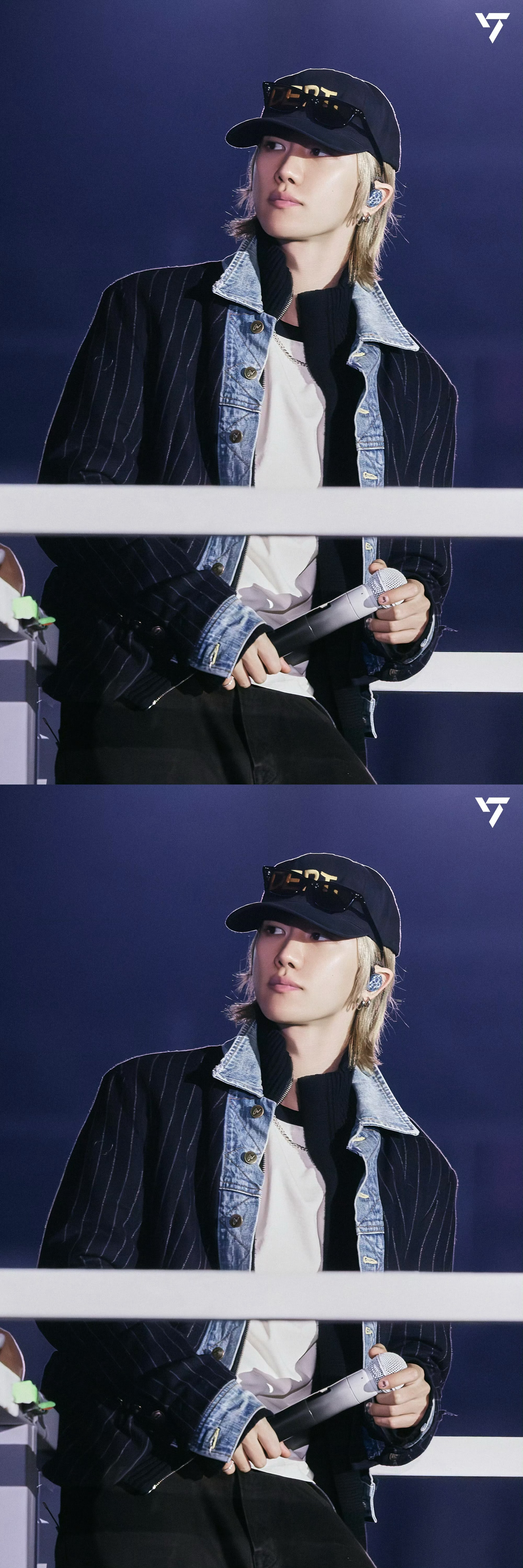 徐明浩 徐明浩舞台照官方更新，背头背心，好权威的脸好权威的身材