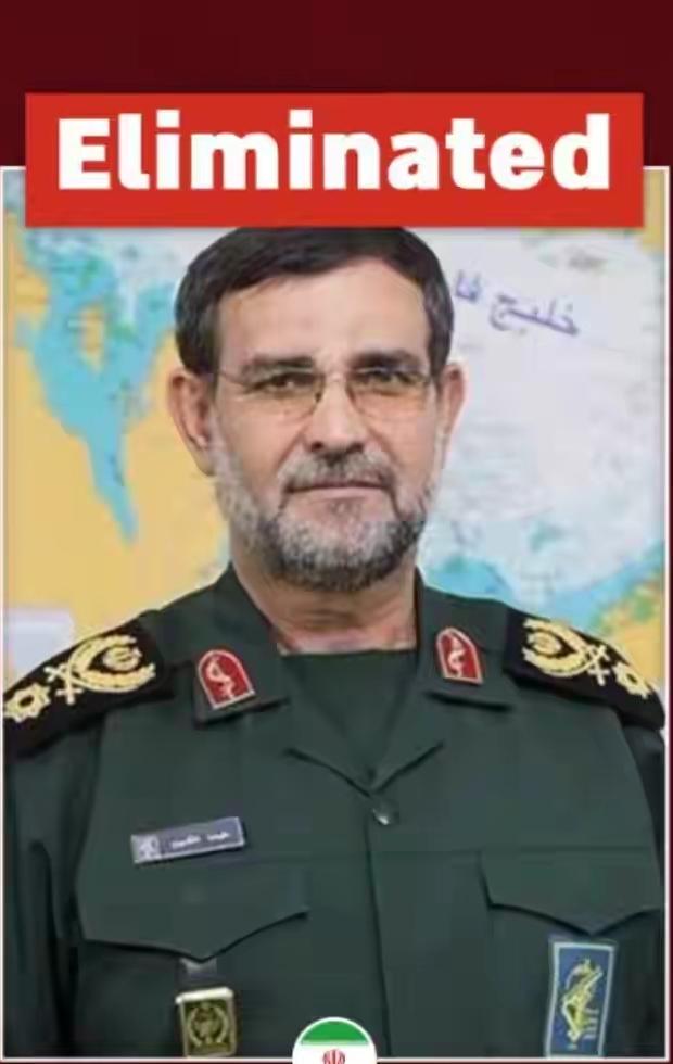 直接送入十八层：
伊朗革命卫队海军司令阿利雷扎·坦格西里和海军情报负责人贝赫纳姆