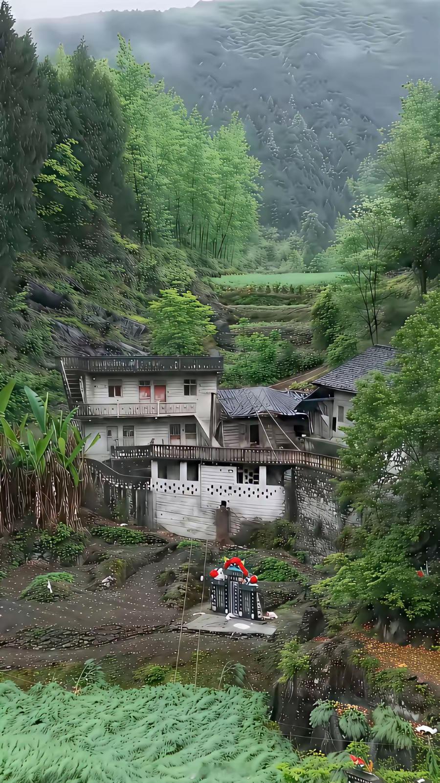 住在这里难道不害怕？？ 