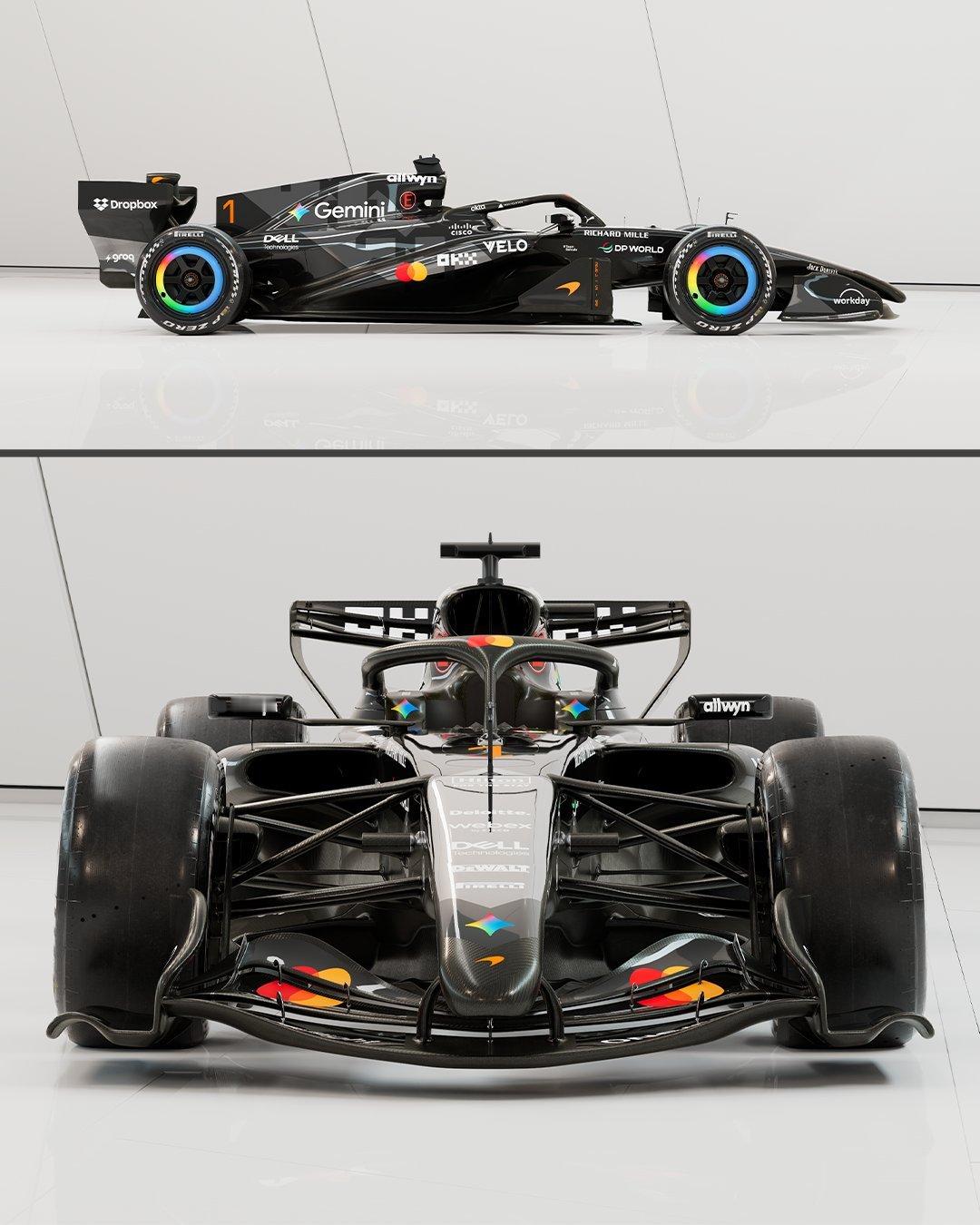 迈凯伦F1车队揭晓了他们家新赛车MCL40的测试涂装~F1迈凯伦赛车