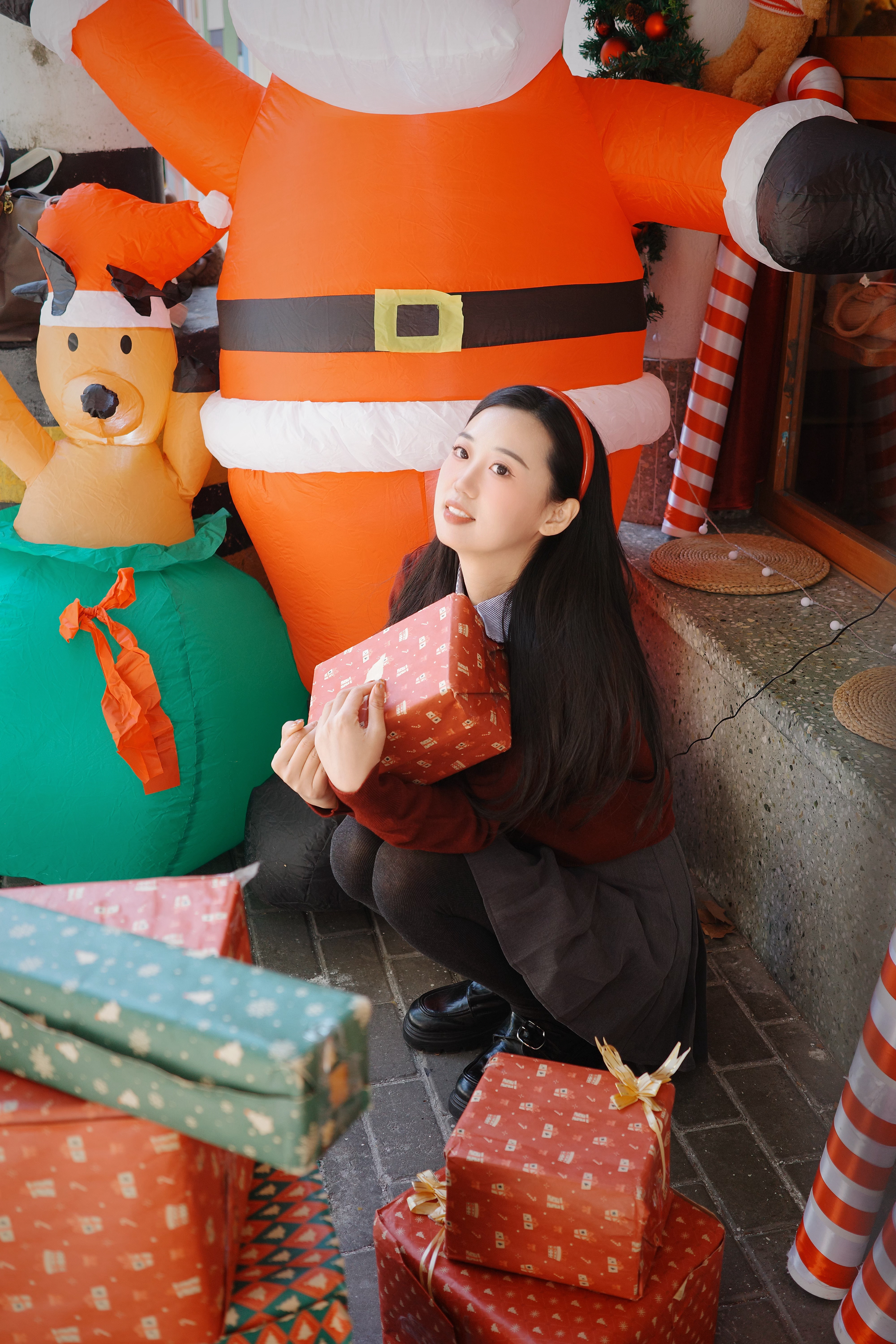 和朋友在愚园路上🎄圣诞快乐