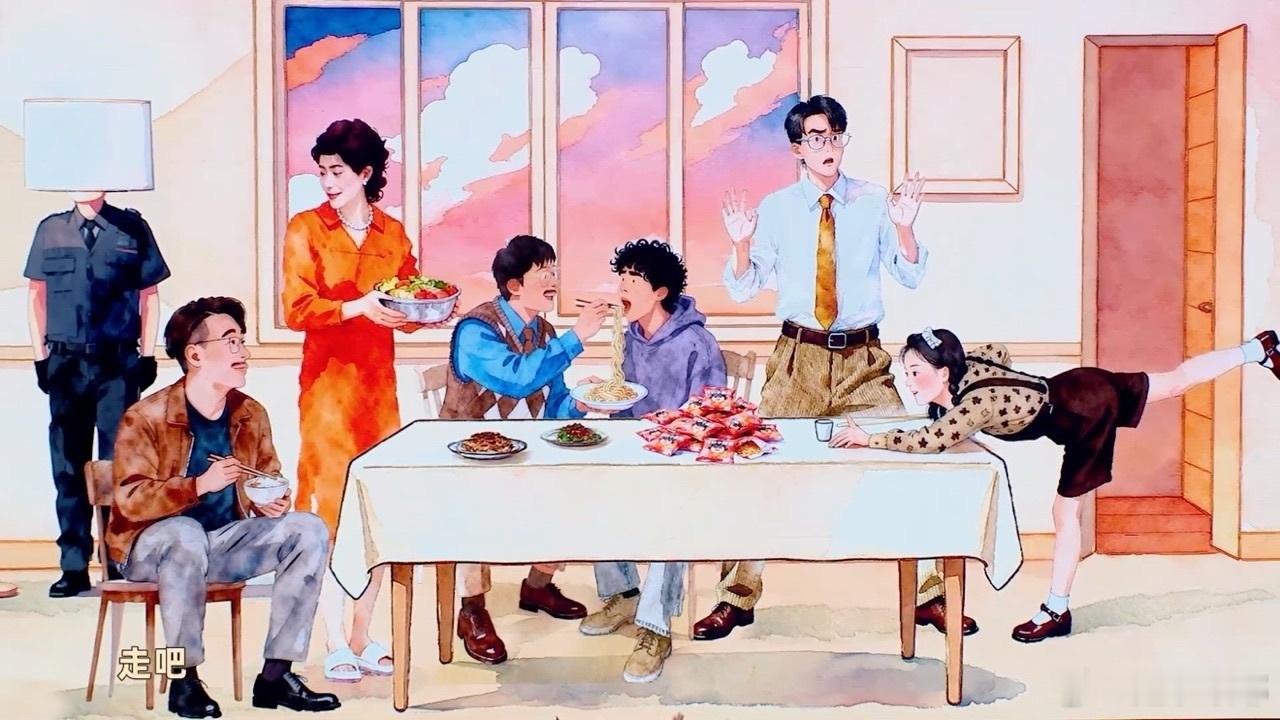 领养日 小明一家喜人奇妙夜 在《领养日》的舞台上，张呈将最初的漫才风格融入作品，