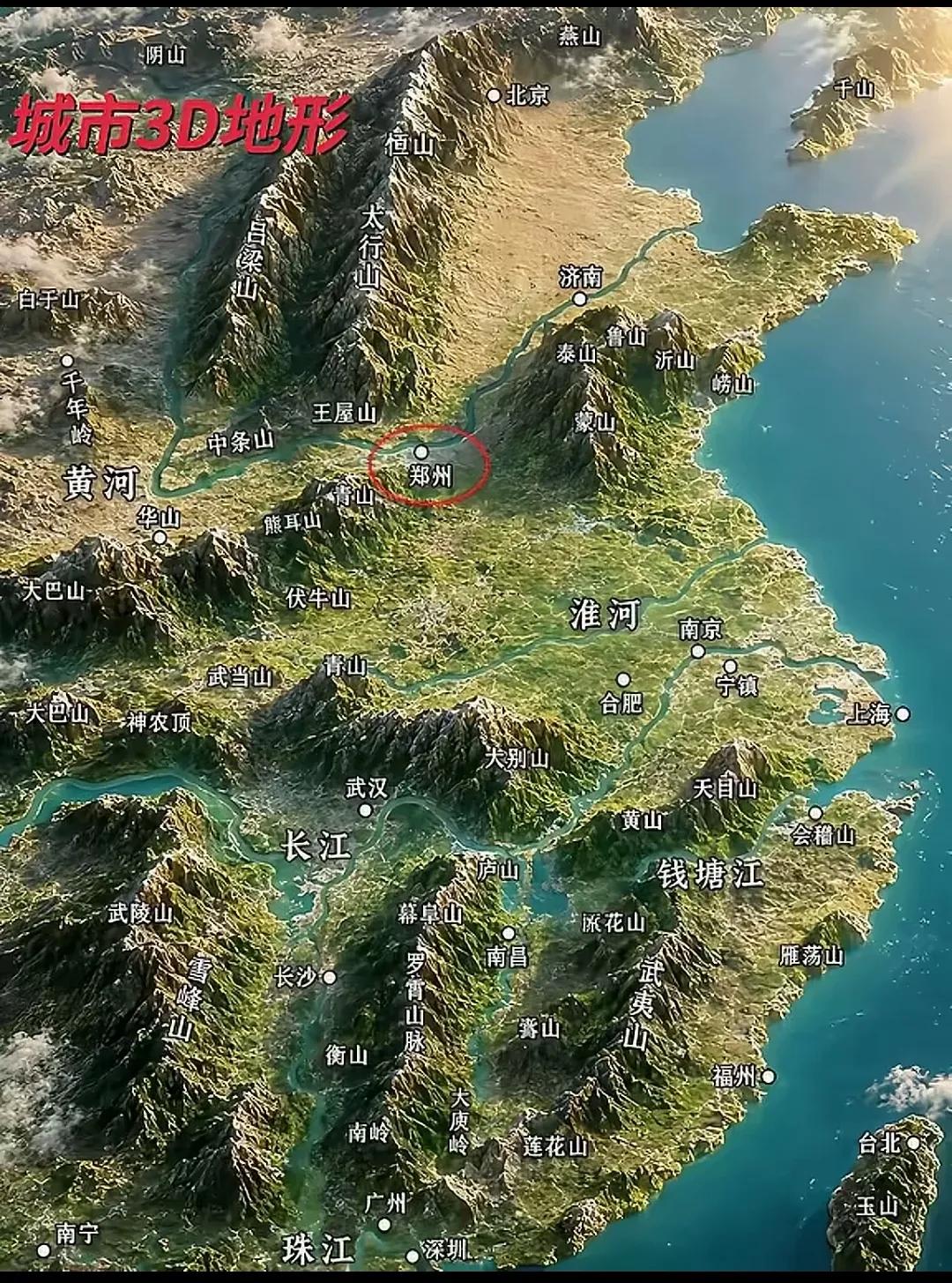 难怪韩复榘会被枪毙，看了山东地形图才发现，他犯下的罪实在是太大了……

就因为他