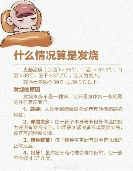 宝宝发烧怎么办，妈妈别慌，小贴士来了↓↓↓ ​​​