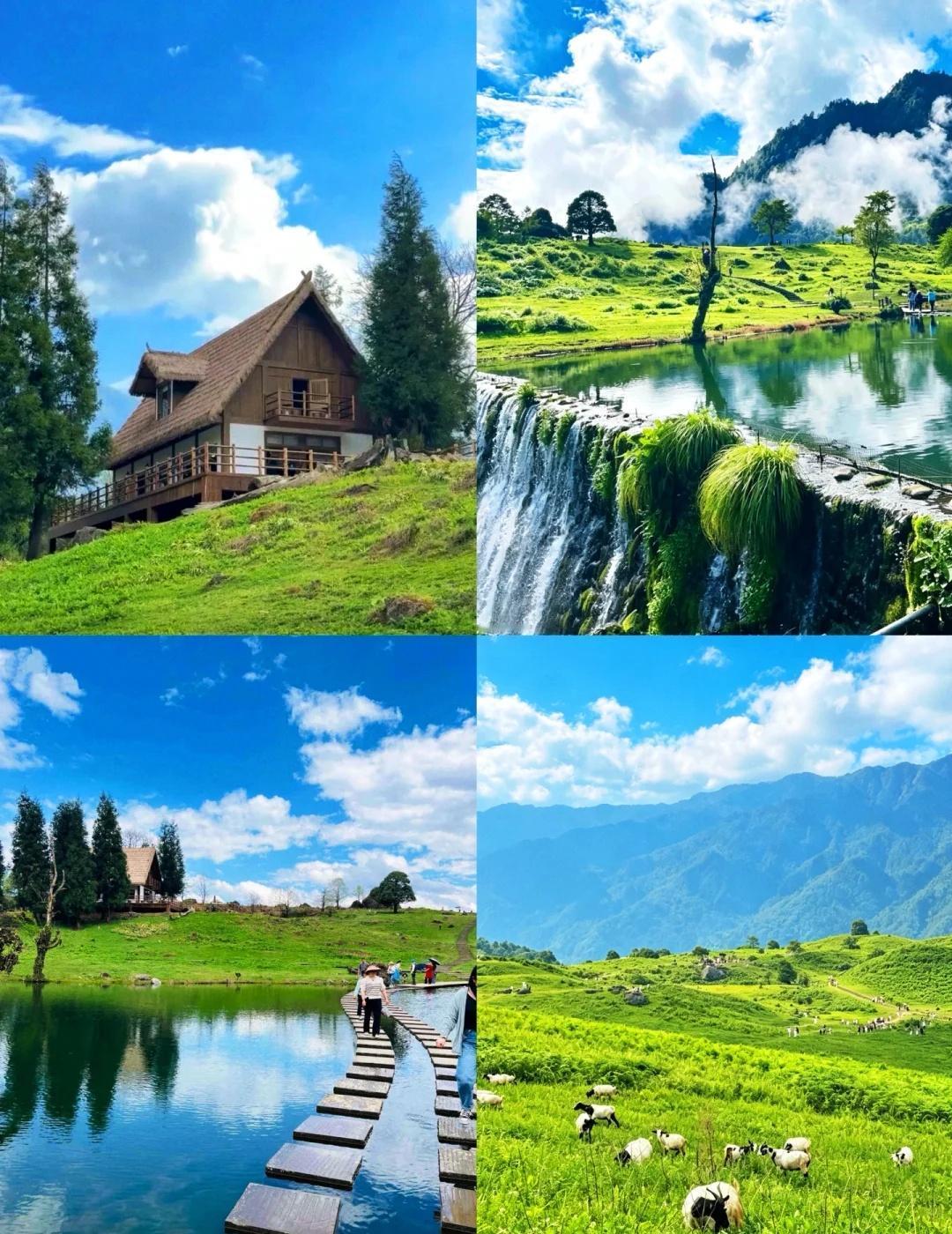 五一避堵❗️ 闯“中国百慕大”森呼吸❗
宝子们，藏在乐山的中国百慕大，不用长途奔