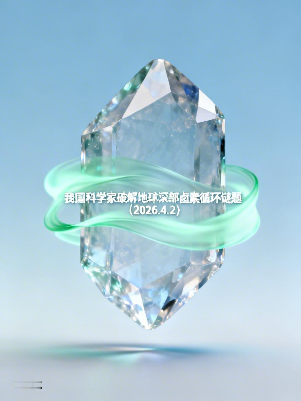 我国科学家破解地球深部卤素循环谜题
 
核心突破：中国科学院广州地球化学研究所王