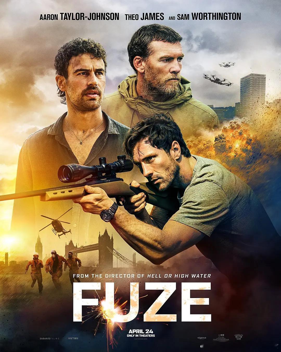 【导火线】 Fuze (2025)英影 动作/悬疑/战争/犯罪 中英字幕【度+夸