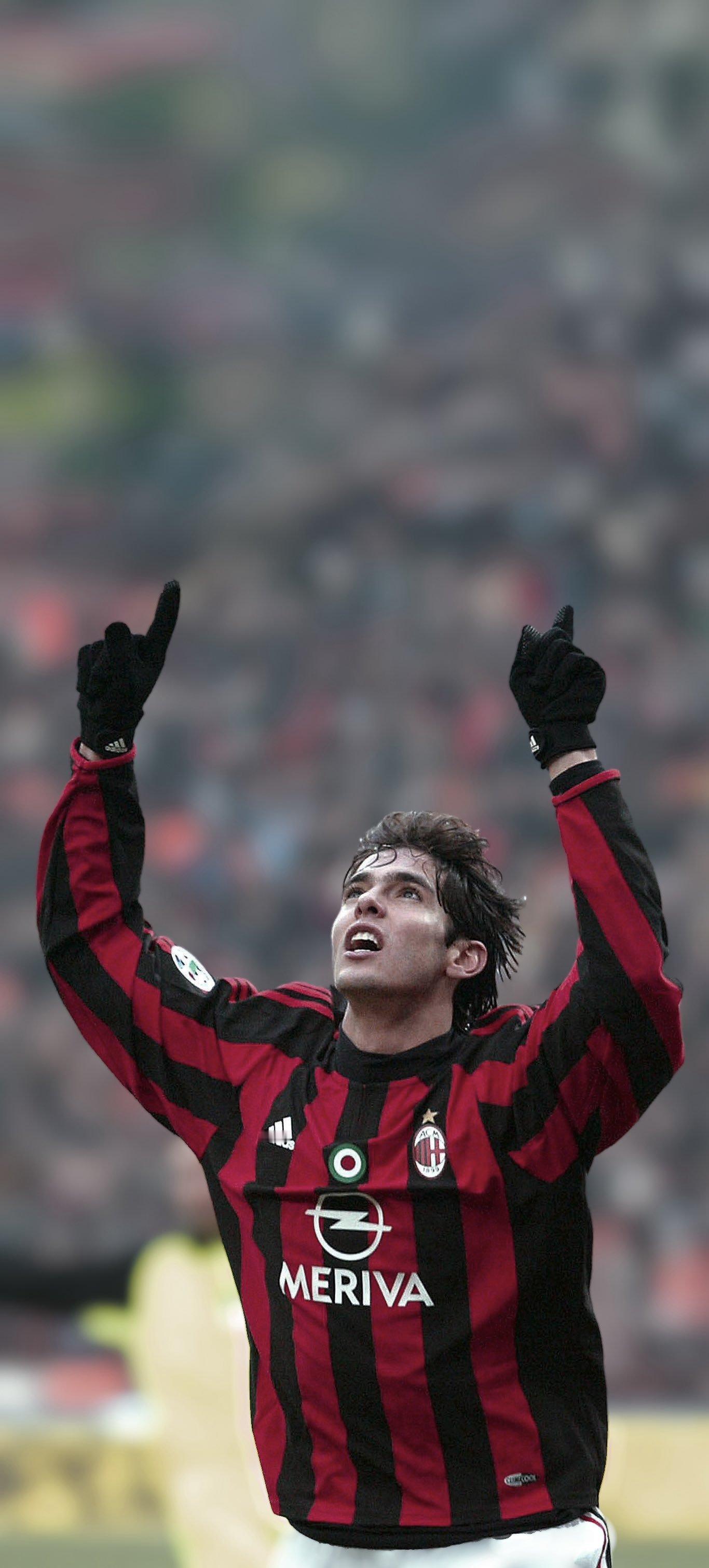 【手机壁纸分享】 ❤️🖤 卡卡🇧🇷.sempremilan