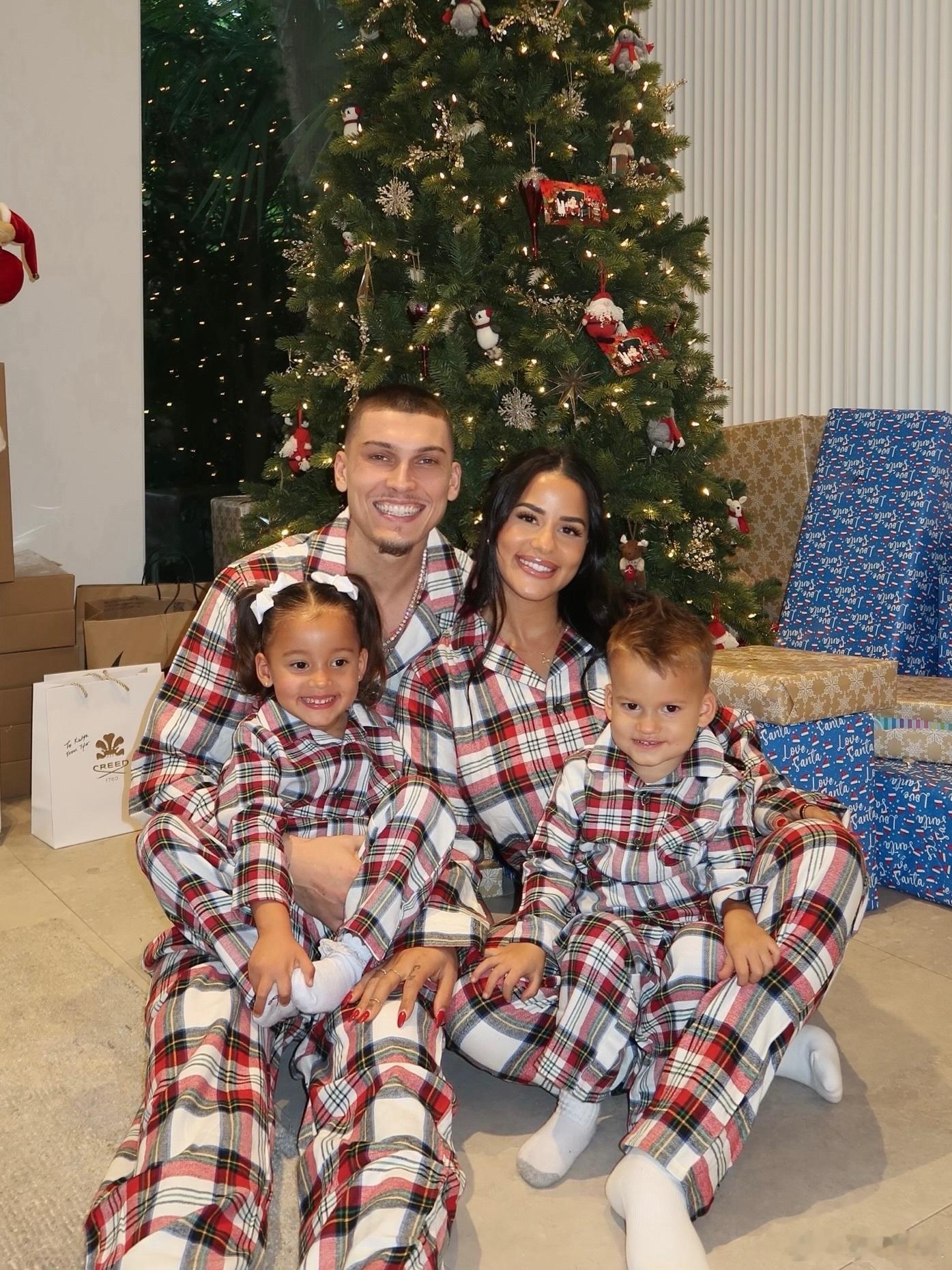 圣诞节希罗一家❤️nba圣诞大战