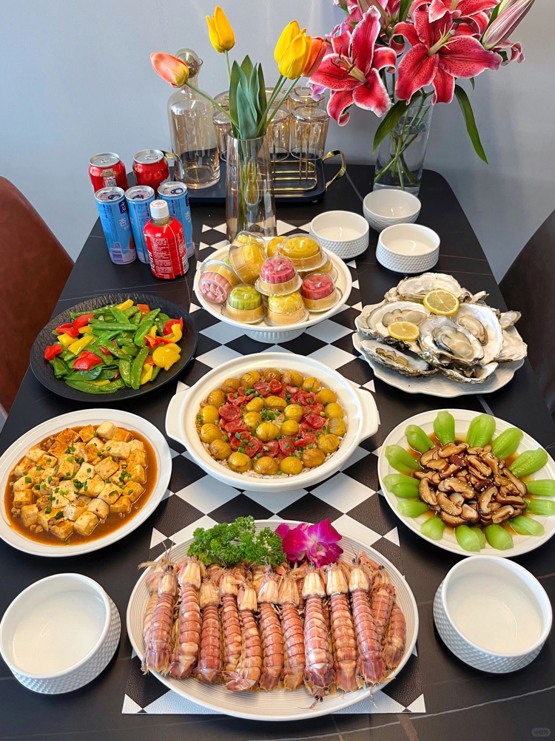 今天的腊肠板栗焖饭也太香了吧～