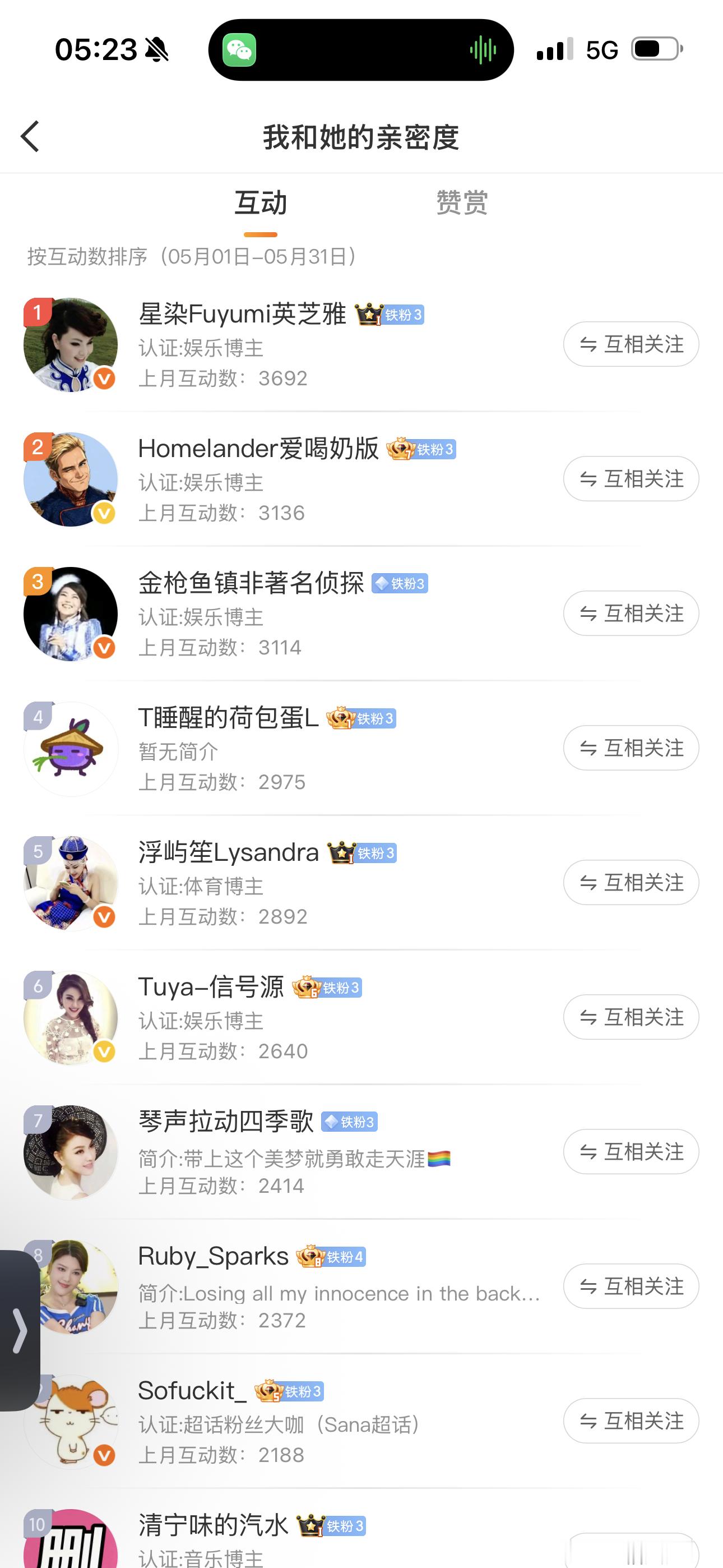 谢谢你们呀爱你们呀