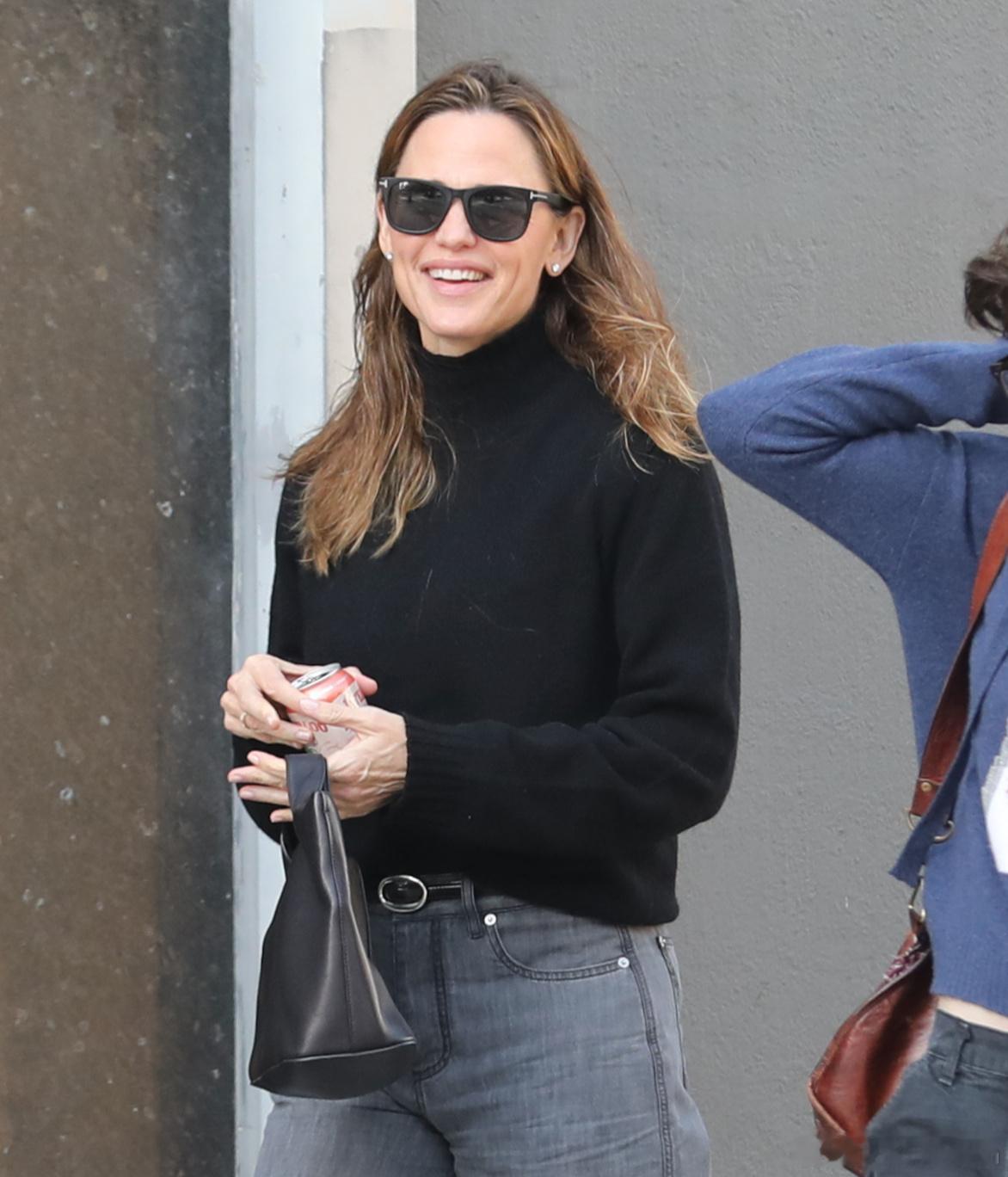 Jennifer garner詹妮弗加纳和前夫Ben Affleck又一次重聚，