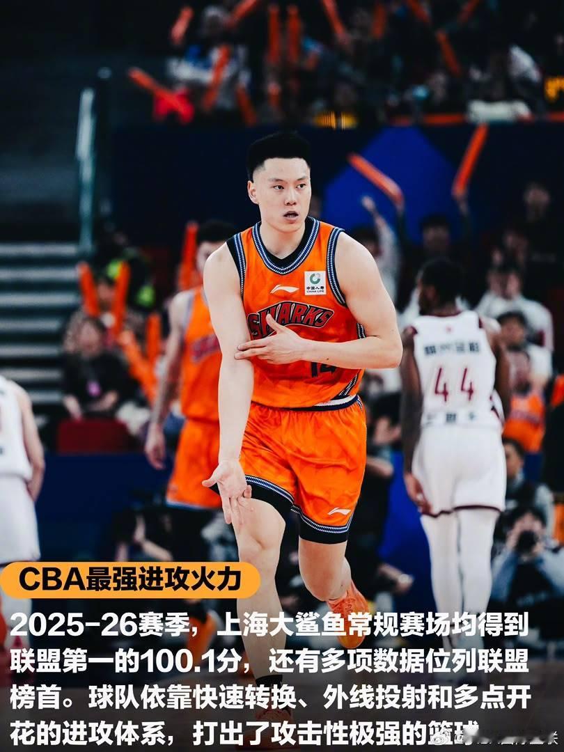 🦈接下来向我们走来的是上海大鲨鱼方阵🏆拿到后姚明时代的首个联赛冠军，全员就绪
