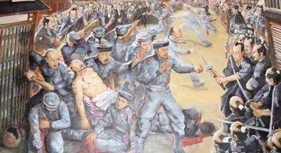 甲午海战期间，日本政府派出由野津道贯率领的日军第五师团，悄悄赶往奉天偷袭清朝祖陵