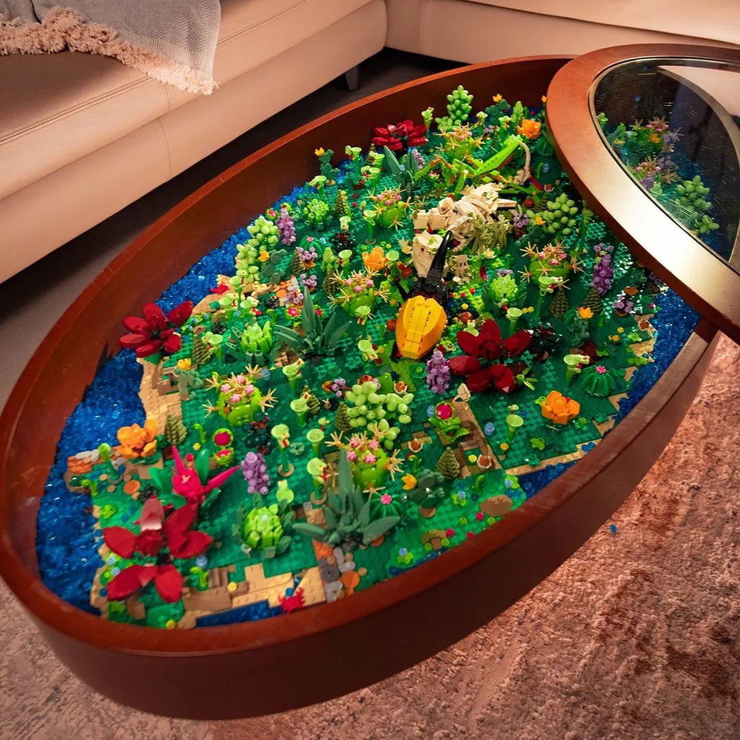 用乐高做软装，真的太绝了