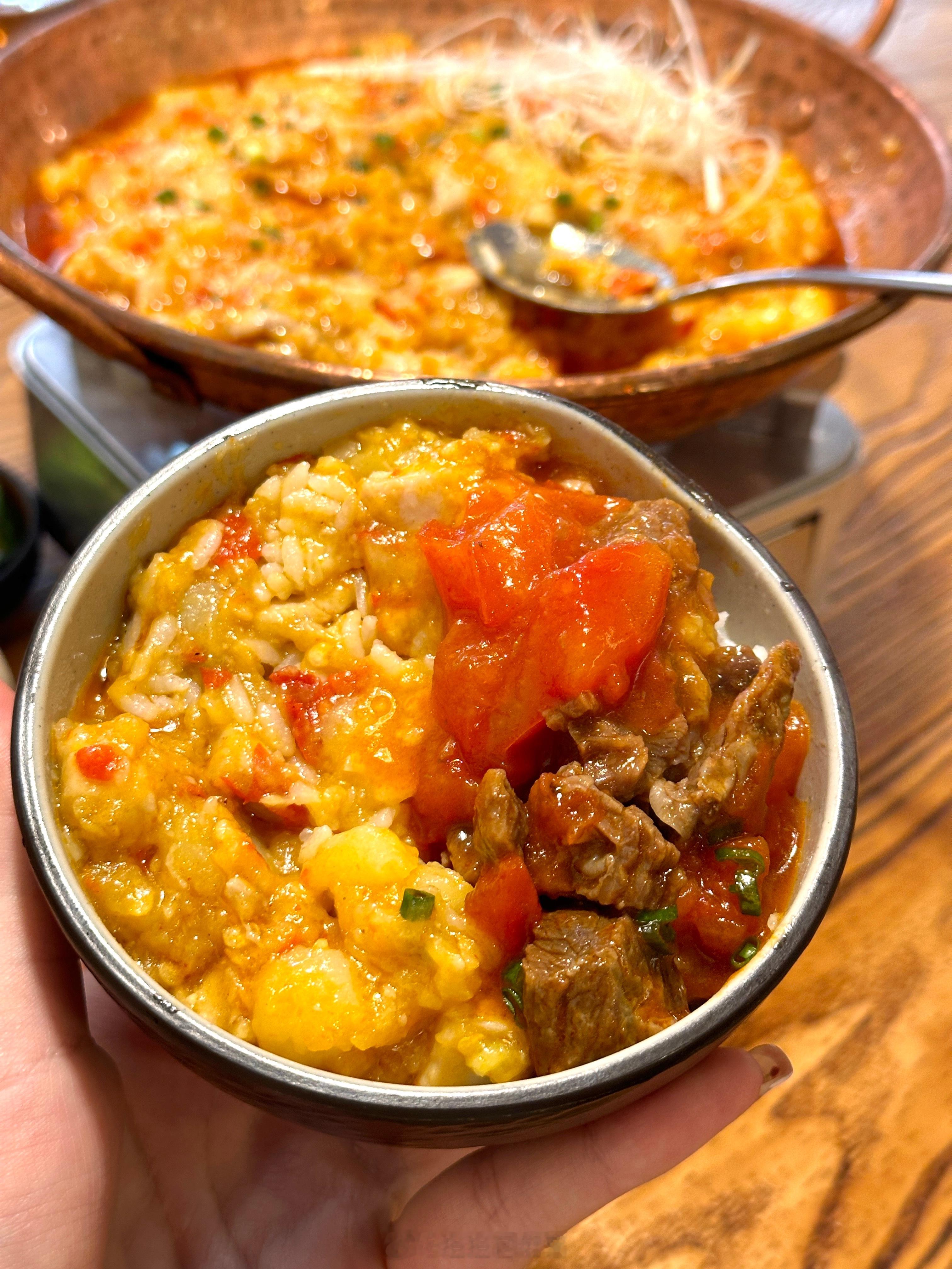 二刷楚11！铜锅鸡🌶亖我了（吃辣无能选手）好喝的抹茶椰子可与manner 媲美