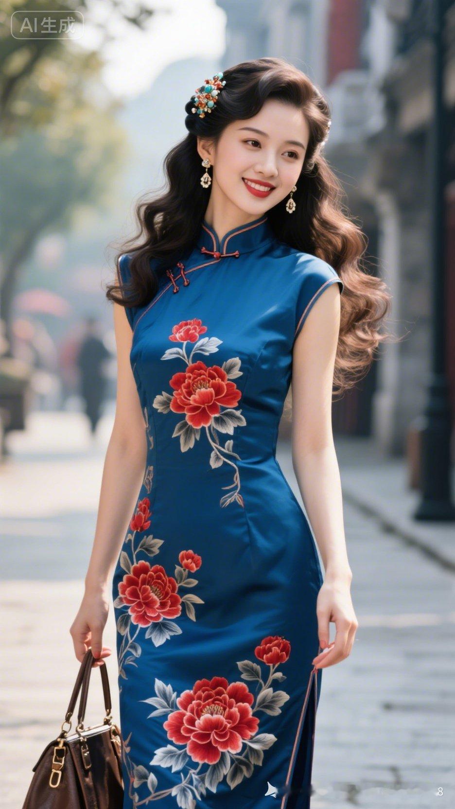 优雅旗袍秀，复古韵味浓！🌸💃