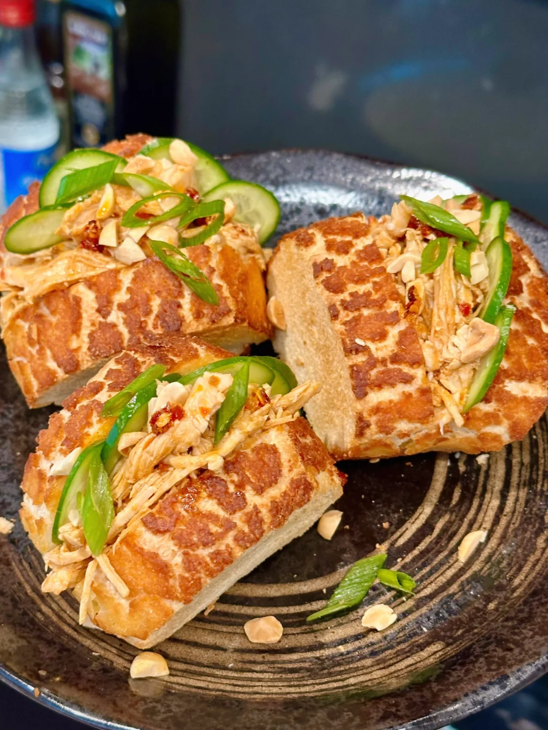 口水鸡风味三明治🥪fusion的尽头是美味翻倍
