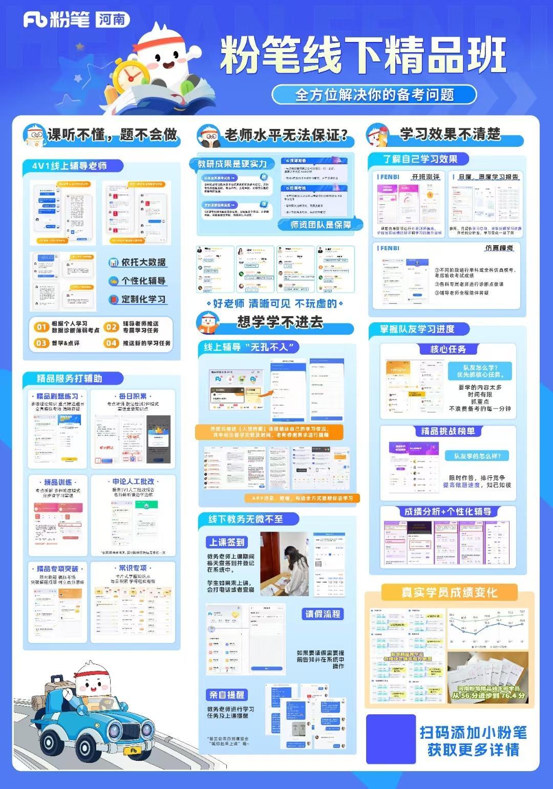 有效备考🔥就选粉笔线下精品班线上线下结合⭐全面解决你的备考问题大数据支持🥇个